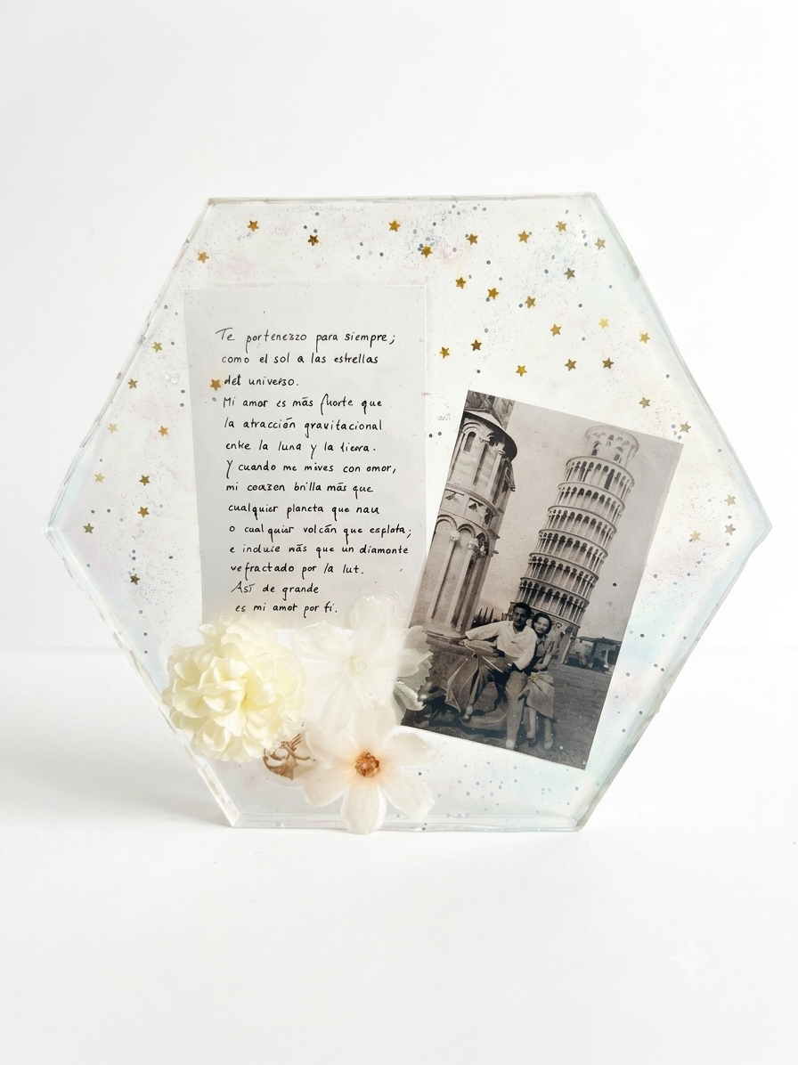 Recuerdo memorial con esencia