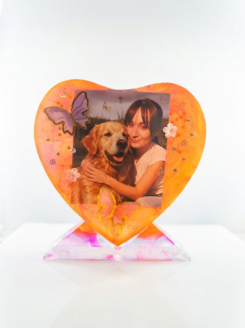 Corazón personalizado Amor Eterno